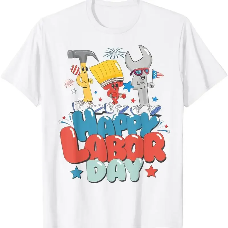 Retro Happy Labor Day T Shirt