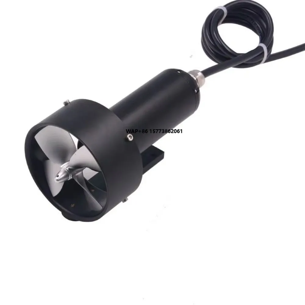 

KYI-8ET 24V 8kg Thrust Built-in Driver Underwater Thruster Brushless Motor for Swimming Floating Plate Submarine Robot RC Boat