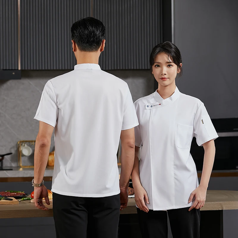 베이커리 셰프 작업복 요리사 재킷 음식 서비스 요리복 상의 주방 셔츠 호텔 웨이터 작업복 레스토랑 유니폼