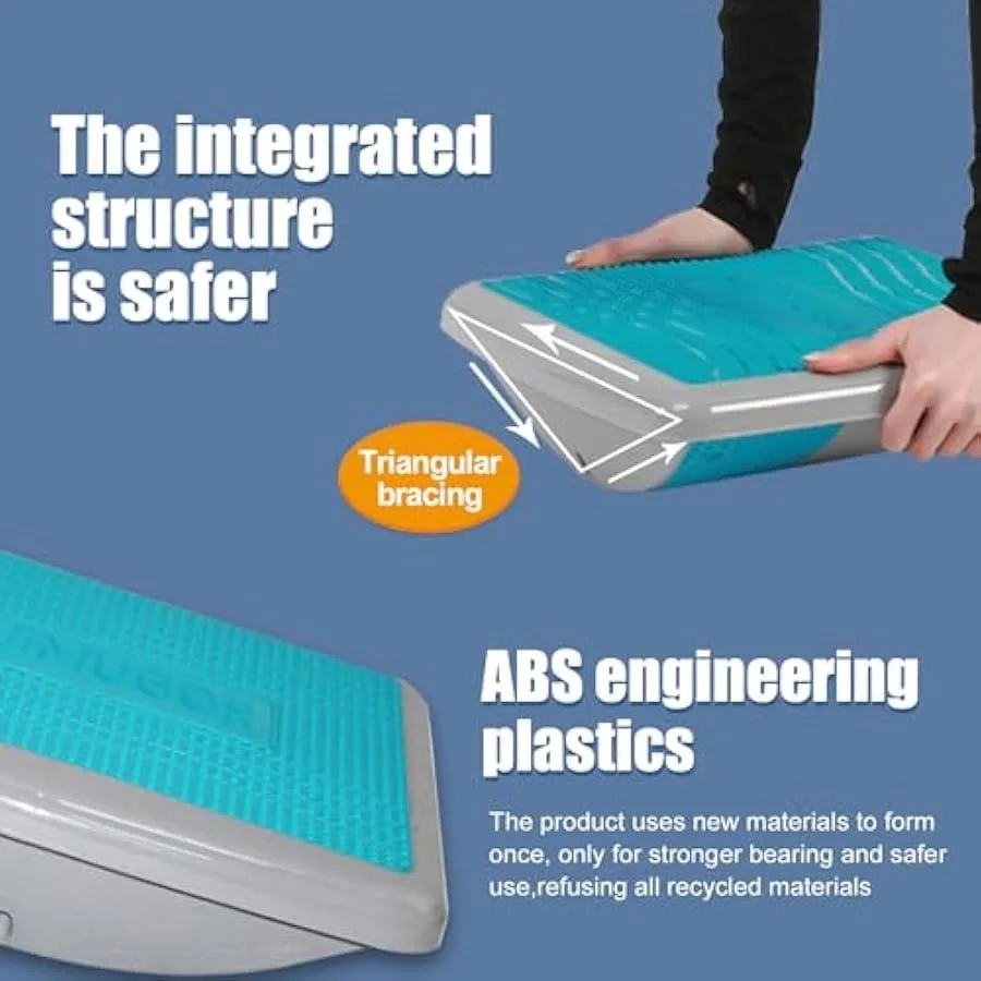 バランスボード 背中ストレッチ付き ウォブルボード 子供と大人用 滑り止めロッカーボード 理学療法用 コアトレーナー