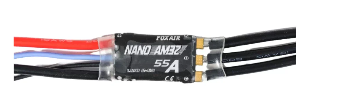 55A Brushless ESC Electronic Speed Controller for Fixed-Wing RC Aircraft RC Cars And RC Boats High Power Remote Control Equipmen