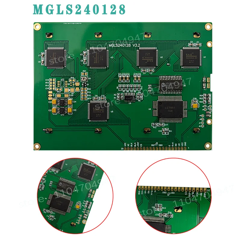 

Новый ЖК-экран MGLS240128 V3.1 для моделей MGLS240128 V2.1 и MGLS240128 V3.2, 240*128 пикселей