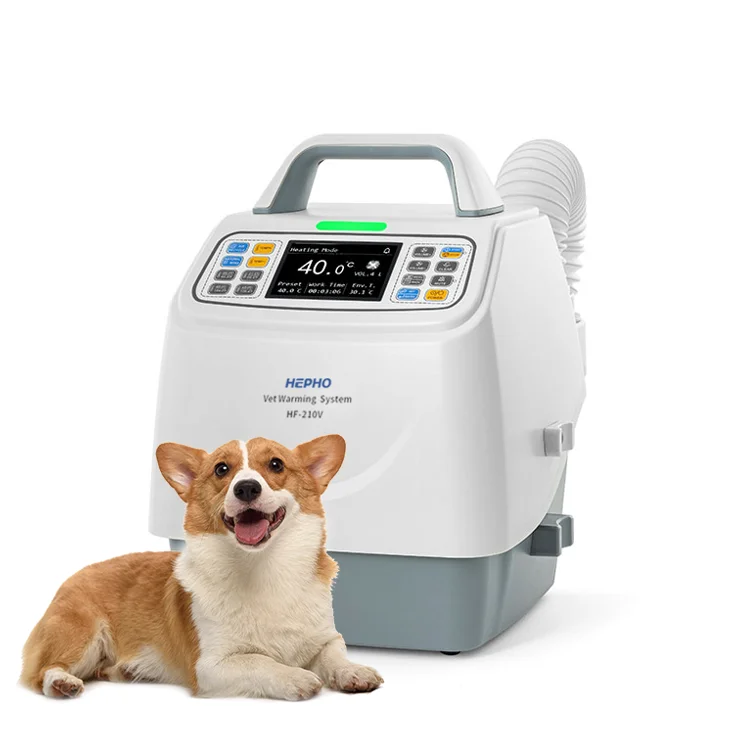 

Pet heating system for animal use in clinic warmer