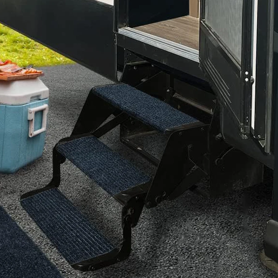 

Adjustable Caravan Pedal Protection Pad Camping Vehicle RV Step Durable Anti Slip Anti Dirt Floor Mat Easy To Clean Installation