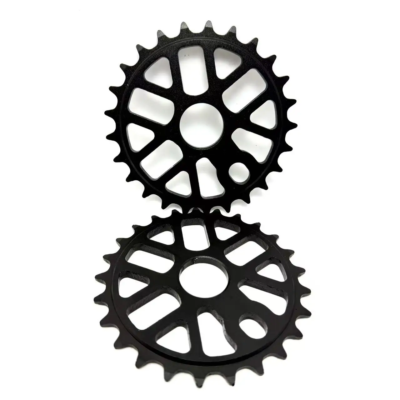 Piñón V07 BMX de aleación de aluminio 6061-T6, 25T, hueco, de una sola velocidad, 23.7mm, para bicicleta BMX Freestyle
