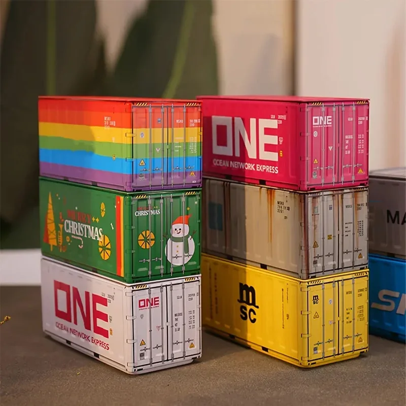 Compact Iron Storage Container Creative Desktop Organizer Office Supply Tube Metal Desk Organizer Box for Office Use