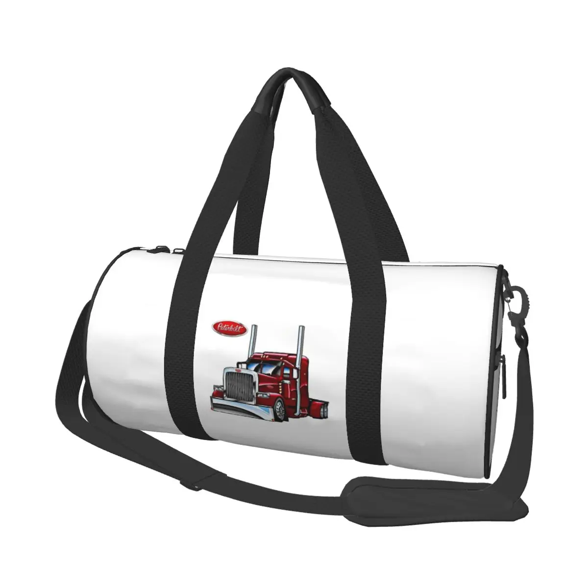 

Peterbilt Truck Large Duffle Gym Bag Multi-Functional Duffle Travel Bags Handbags Fitness bag