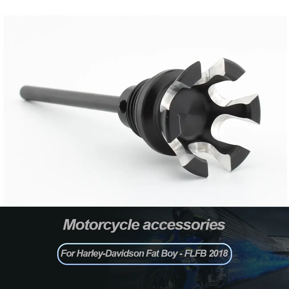 

Motorcycle Dipstick Transmission Oil Fill Plug For Harley Super Street Glide Bob Fat Boy FLFB Road King Low Rider Breakout FXS