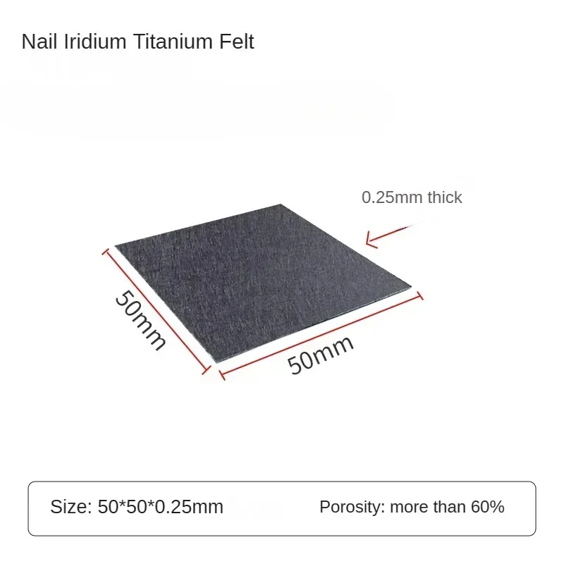 

Ruthenium iridium titanium felt/PEM electrolytic water hydrogen production fuel cell gas diffusion 0.1-1.5mm