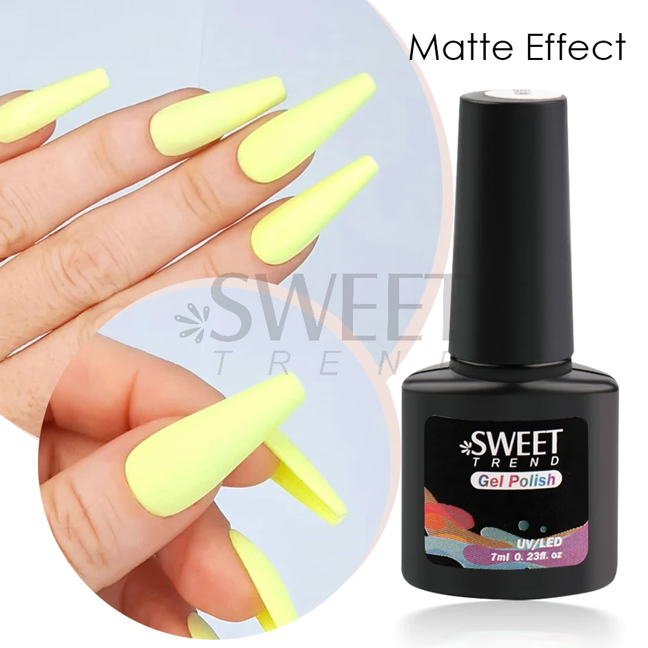 7Ml Super Geen Veeg Top Coat Nagellak Transparante Matte Glossy Soak Off Functie Gel Glossy Blijvende Uv Vernissen manicure JIS36