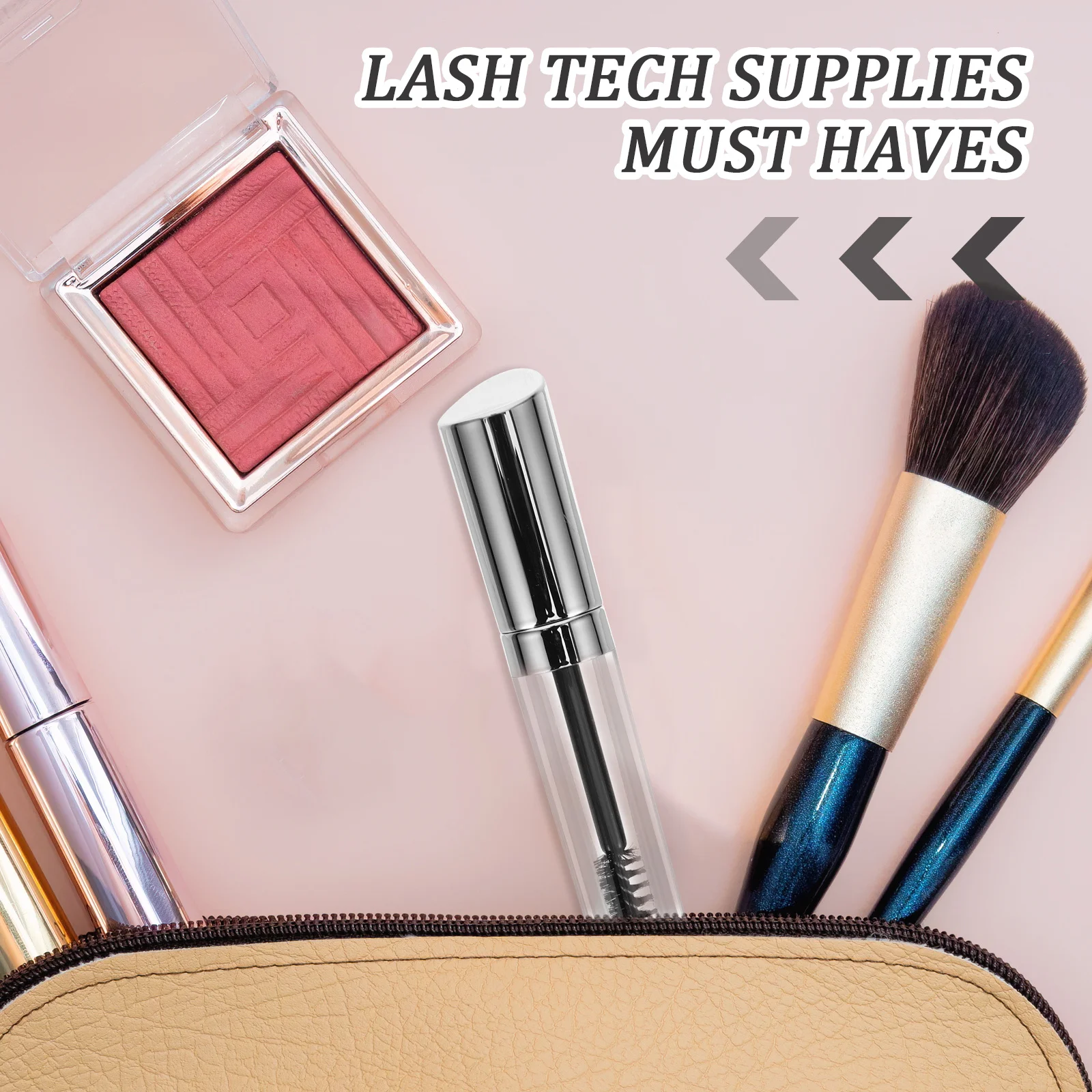 Tube de Mascara vide de 3Ml, récipient Transparent et rechargeable pour cils, bouteille de maquillage Portable et réutilisable pour femmes, Mini voyage