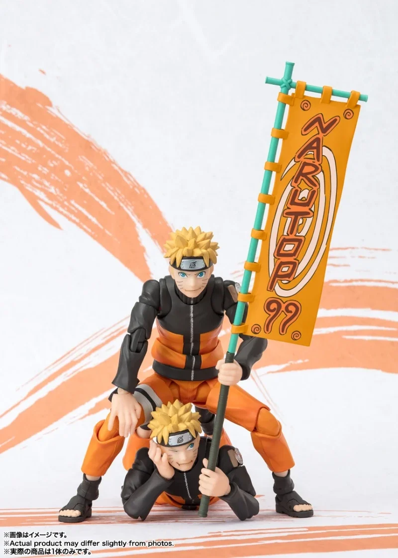 Bandai Genuine S.H.Figuarts うずまきナルト-NARUTOP99 Edition- Action Figure Toys For Kids Gift Collectible Model Ornaments