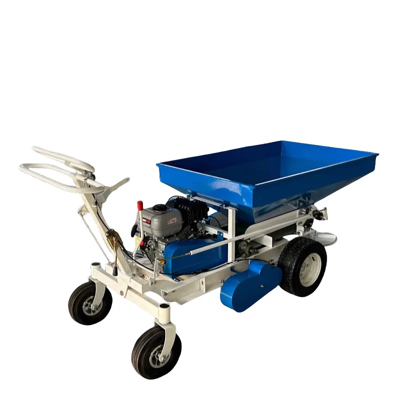 

2025Orchard Fertilizer Spreader Self-propelled Double Disc Spreader Farm Feed Spreader