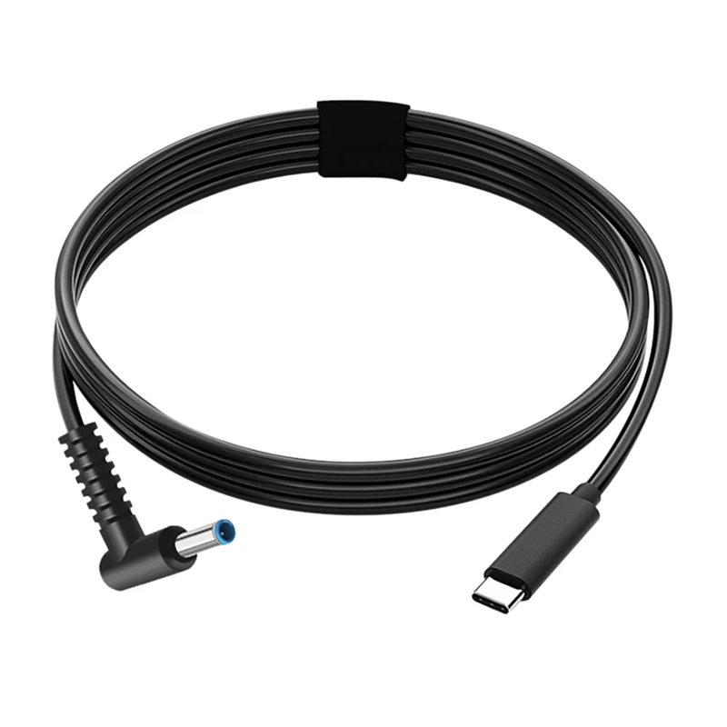 RISE-Laptop PD Fast Charging Cable Type-C Is Suitable For HP HP 65W DC4530 Charging Cable Cord