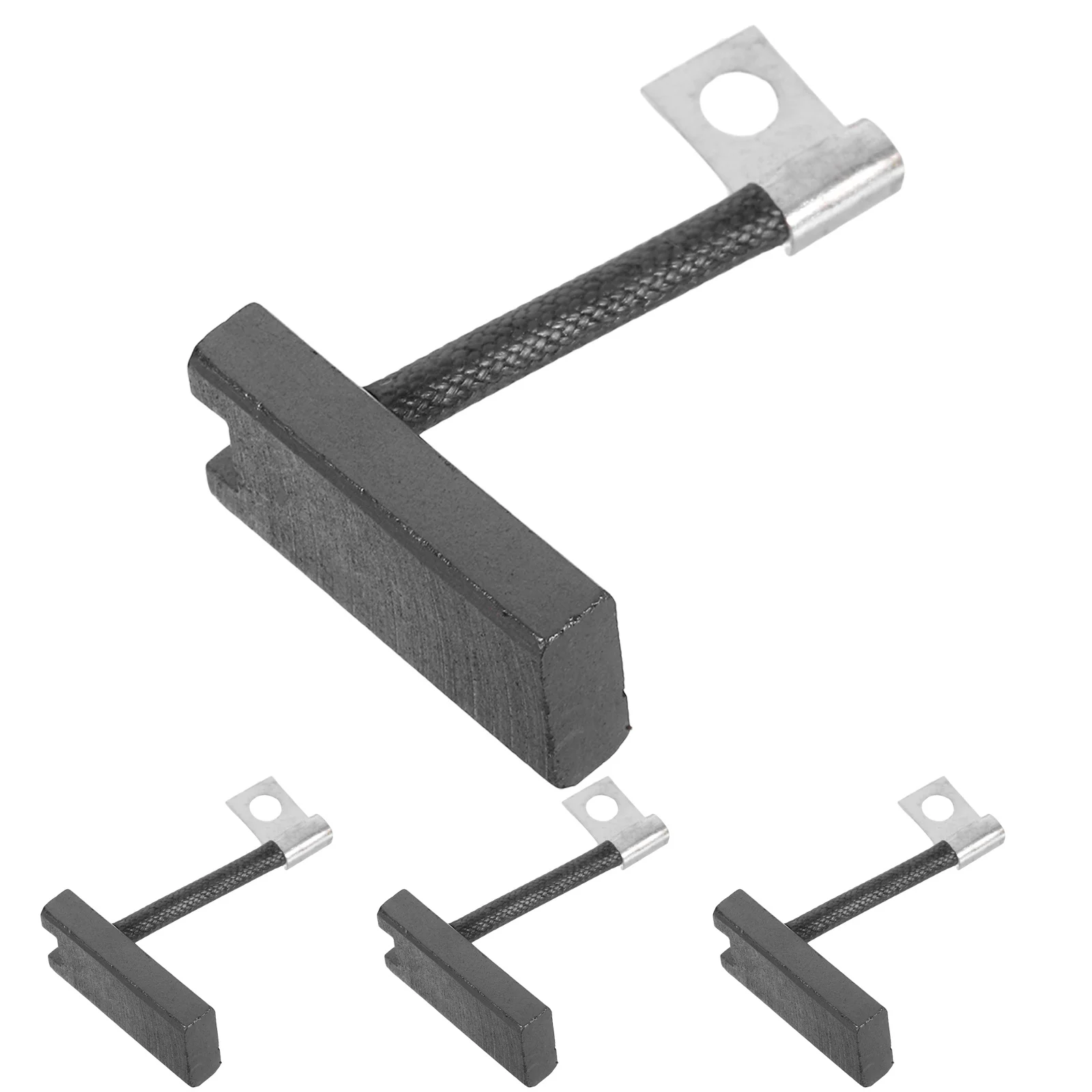 

4Pcs Durable Golf Cart Starter Generator Carbon Brushes Set for Electric Motor Repair and Maintenance Accessories