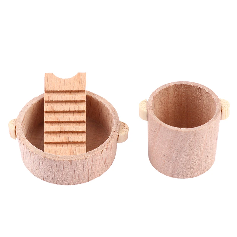 1:12 Dollhouse Miniatures Washboard Wash Basin 세탁 용 욕조 가정용 가구 용 발 버킷 욕실 용품