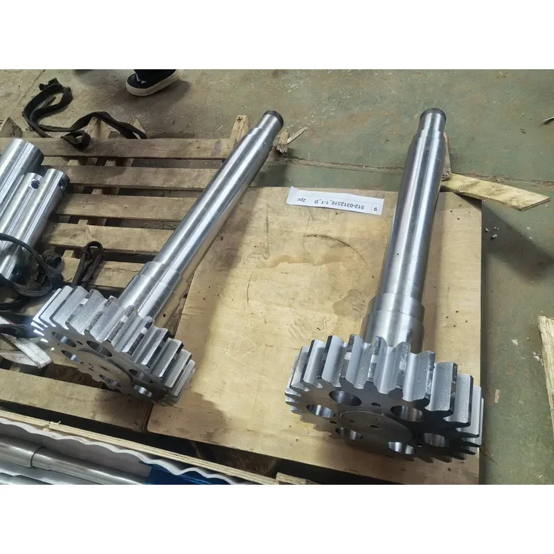 Luoyang Deyu Gear Shaft Professional Supplier Spur Helical Gear Shaft Spline Shaft