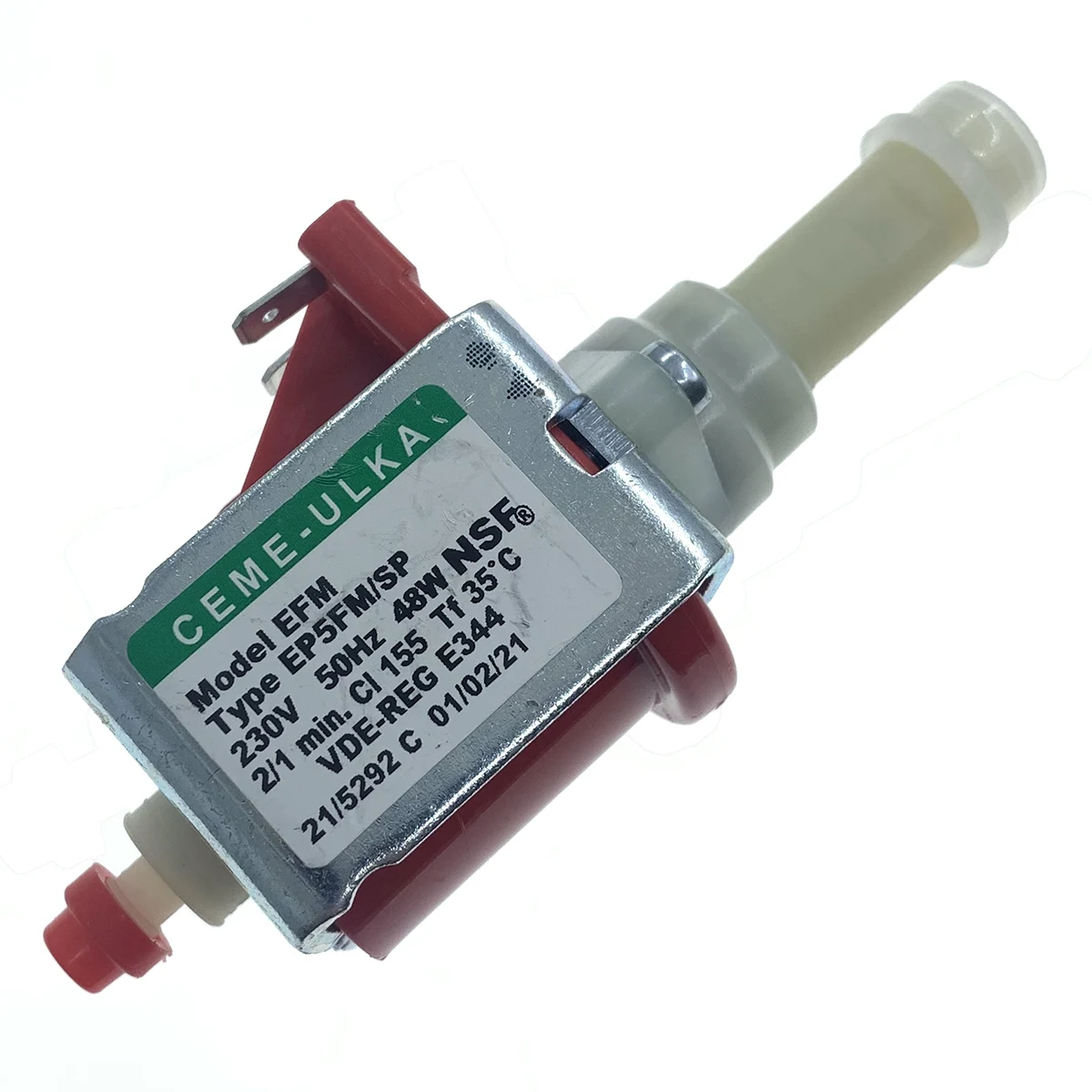 

ULKA EP5FM/SP 48W 230V 50Hz Coffee Machine / Esspresso Machine Solenoid Vibratory Water Pump for DeLonghi