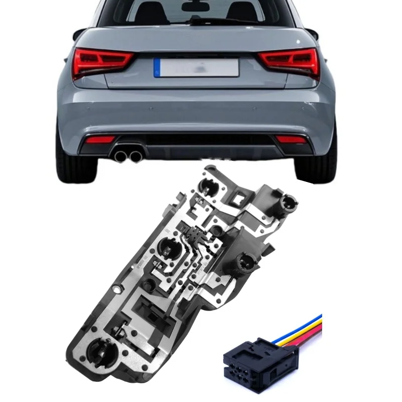 

Rear Right/left Tail Lamp Cluster Bulb Holder Replacement for Audi A1 2011-2016 8X0945094D 8X0945258A 8X0945093D 8X0945257A