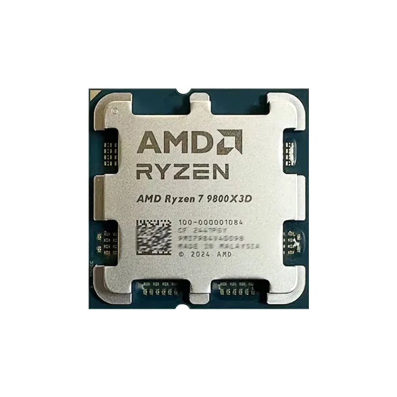 AMD Ryzen 7 9800X3D 100% Brand New 9800X3D CPU Max 5.2GHz TSMC 4nm