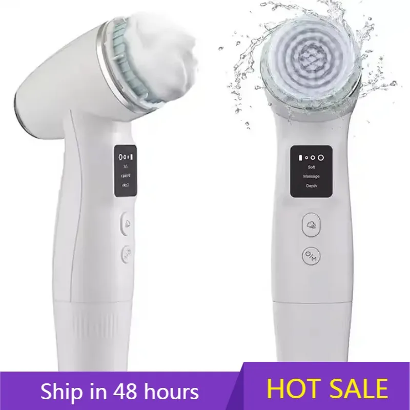 YTYIN فرشاة تنظيف الوجه الكهربائية، منظف الوجه، فرشاة تنظيف الوجه للنساء والرجال #1