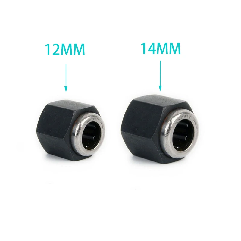 

1pc R025 One Way Bearing Outside Diameter 12mm or 14mm Hex Nut for VX 28 21 18 16 Nitro Engine RC 1/10 HSP RC Model Car 94188