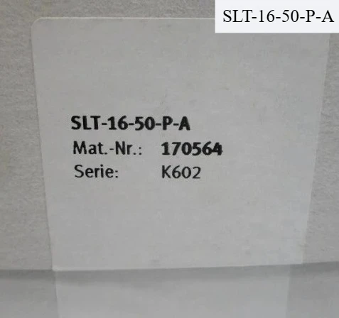 Brand New SLT-16-50-P-A 170564 Adequate Inventory And Quality Assurance Fast Transport