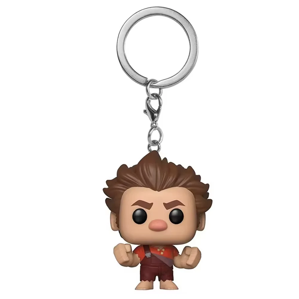 Llavero modelo de figura de bolsillo de Disney Ralph, juguete que brisa el desnuevo de Internet