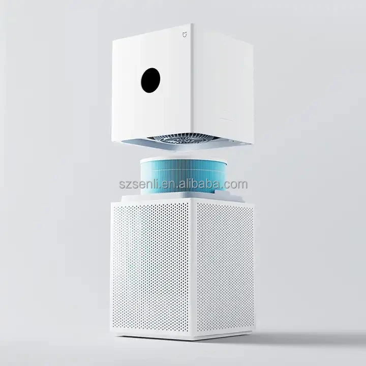 Mijia Smart Air Purifier 4 Lite Quadruple Purification Cleaner Noise Original Multifunction Mijia 4 Lite White