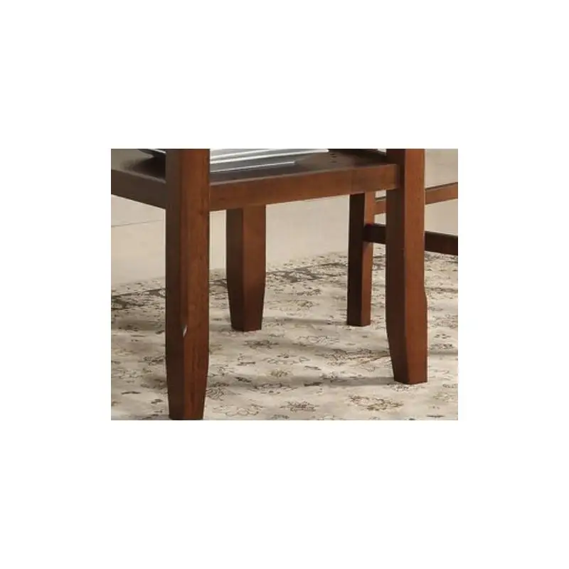 طاولة ارتفاع العداد بلمسة نهائية من الكرز #3