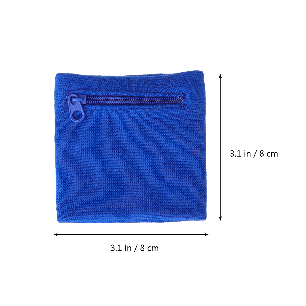 

4 Pcs Wrist Bands Wristband Arm Cover Wristbands Wallet Running Sports for Men with Zipper Miss