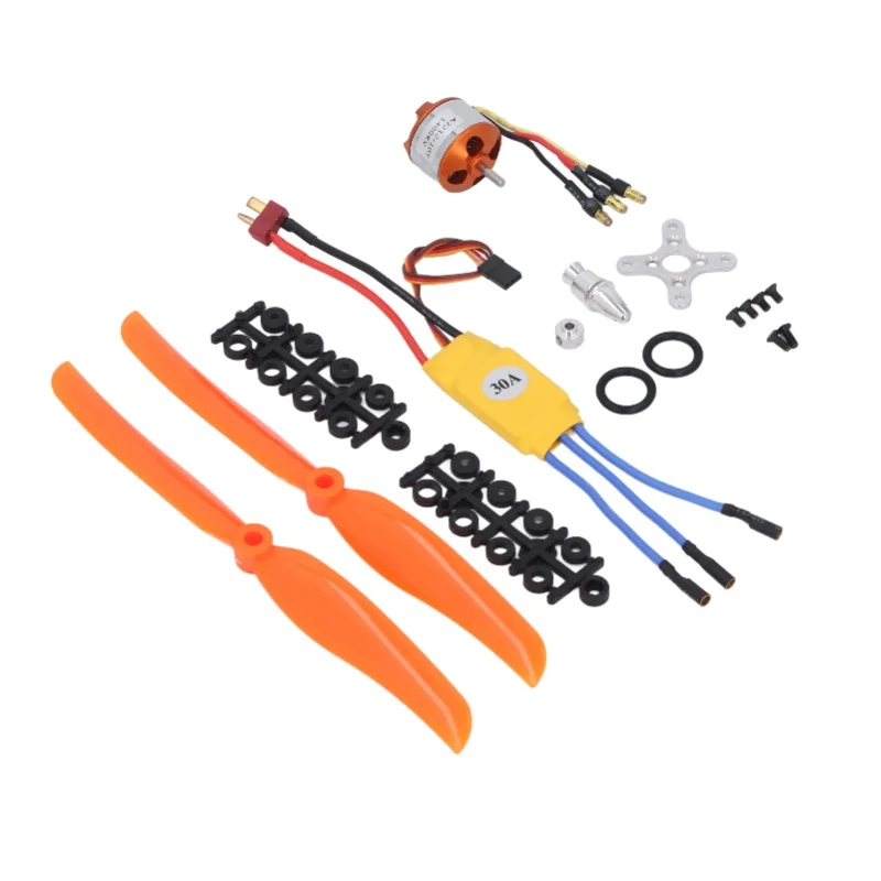 F9 A2212 1400KV Brushless Outgoing Motor 30A ESC 8060 Propeller And Screw Set For RC Airplane Quadcopter