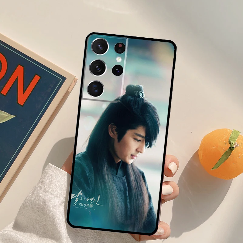 لي جون جي حافظة لهاتف سامسونج S22 S23 Ultra S8 S9 S10 S10e نوت 10 Plus نوت 20 Ultra S21 S20 FE