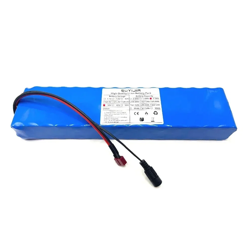 new 10S3P 36V 7500mAh 18650 Rechargeable Lithium Battery Pack for Xiaomi M365 E-Bike Electric Scooter Hoverboard Built-in BMS