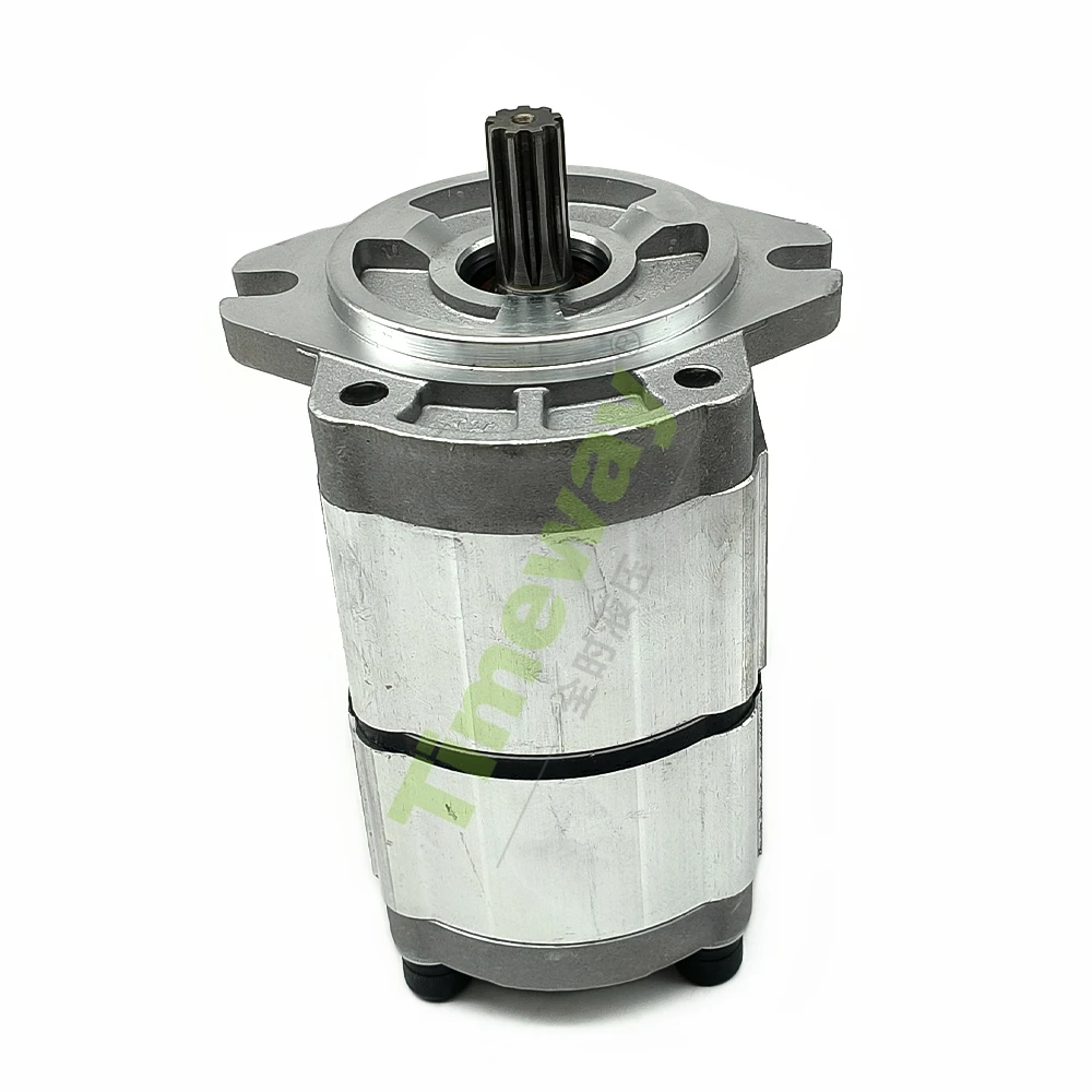 مضخة تروس PGP51063G3LP مضخة مزدوجة عالية الضغط 1 مدخل 2 منفذ مخرج #3