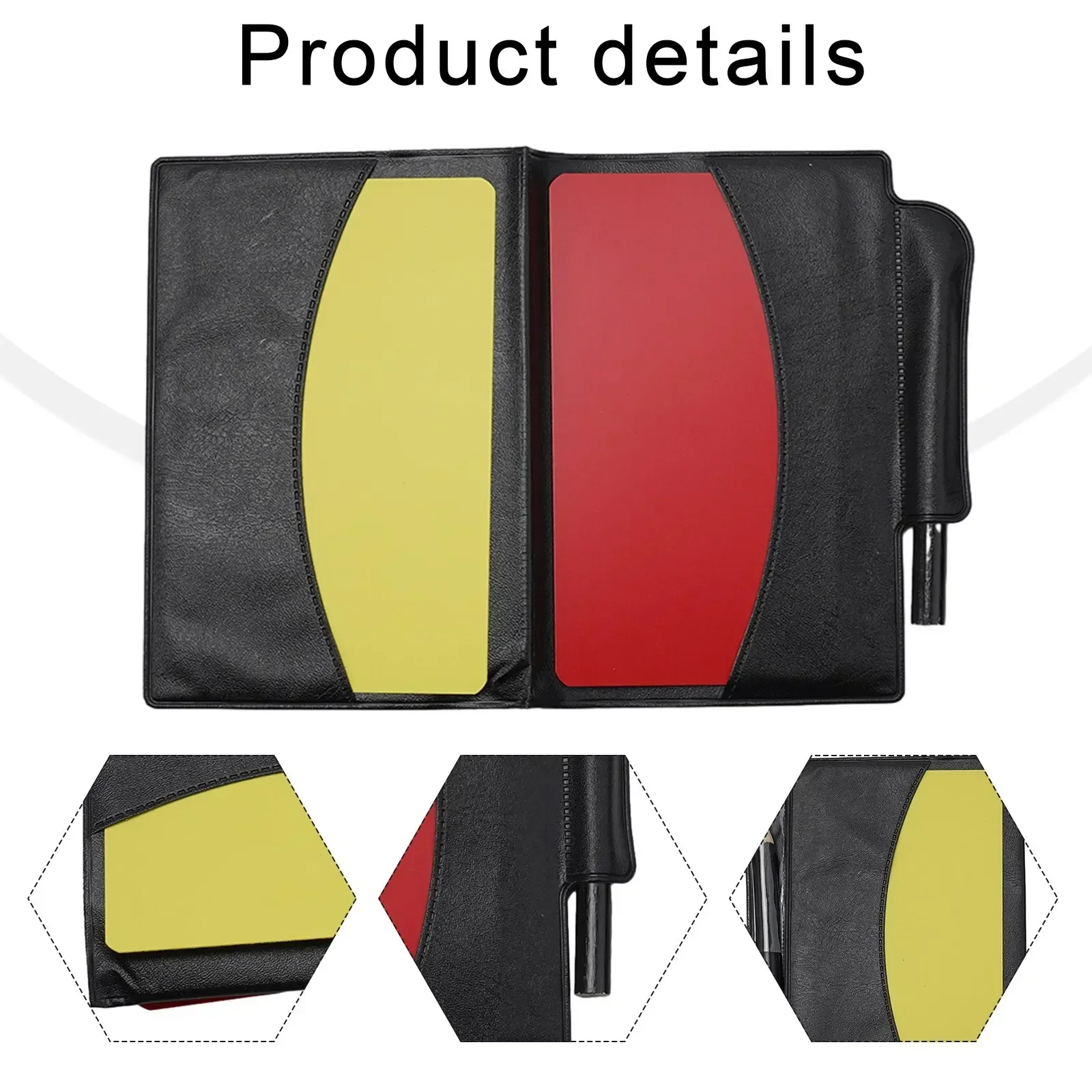 1pc Soccer Football Referee Red Yellow Card 11x8cm Lightweight Training Aids Gadget For Football Referees Tools Accessories