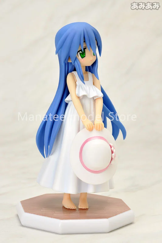 WAVE Original Lucky Star - Konata & Kanata Izumi Sojiro no Takaramono Set PVC Action Figure Anime Model Toys Collection Gift