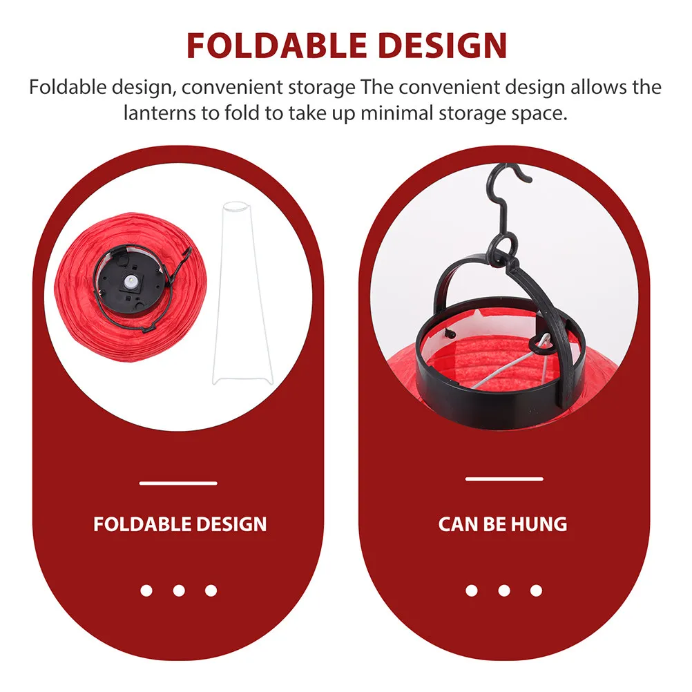 

2Pcs Japanese Style Folding Lantern Lamp Premium Decorative Paper Hanging Light for Indoor Outdoor Restaurant Bar Decoration