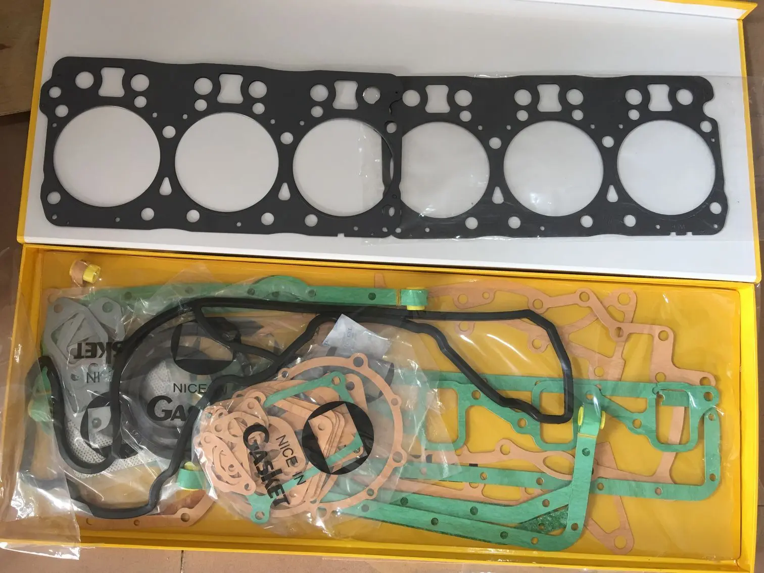 p126 Piston Cylinder Liner Ring Kit GASKET For Perkins P126TI Construction Machinery Diesel Engine Parts
