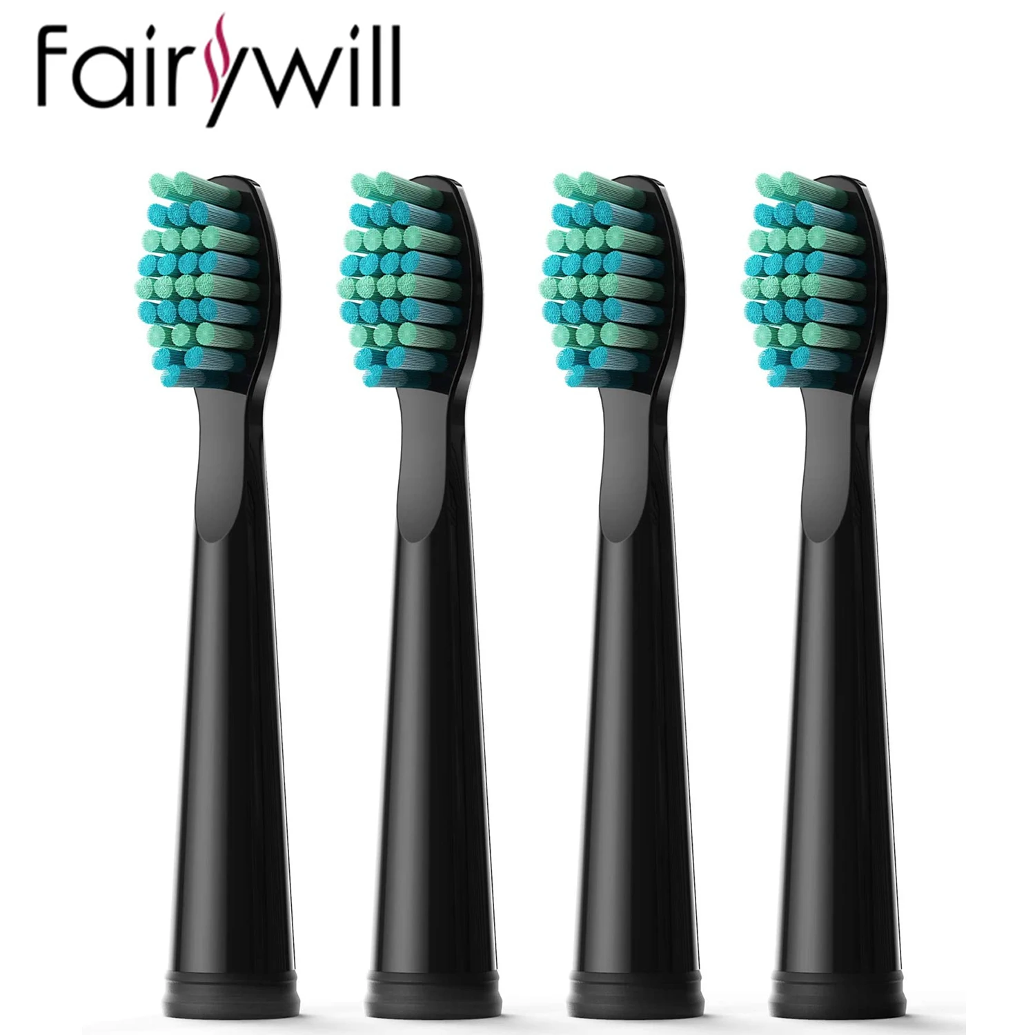 Fairywill Electric Toothbrushes Replacement Heads Electric Toothbrush heads Sets for FW-507 FW-508 FW-917 Head Toothbrush