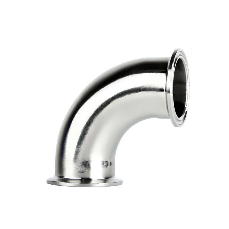

Санитарный фитинг Tri-Clamp 90 градусов, колено, из нержавеющей стали 304, 3/4'' 1'' 1.5'' 2'' 3'', феррул 50.5 64 77.5 91 мм
