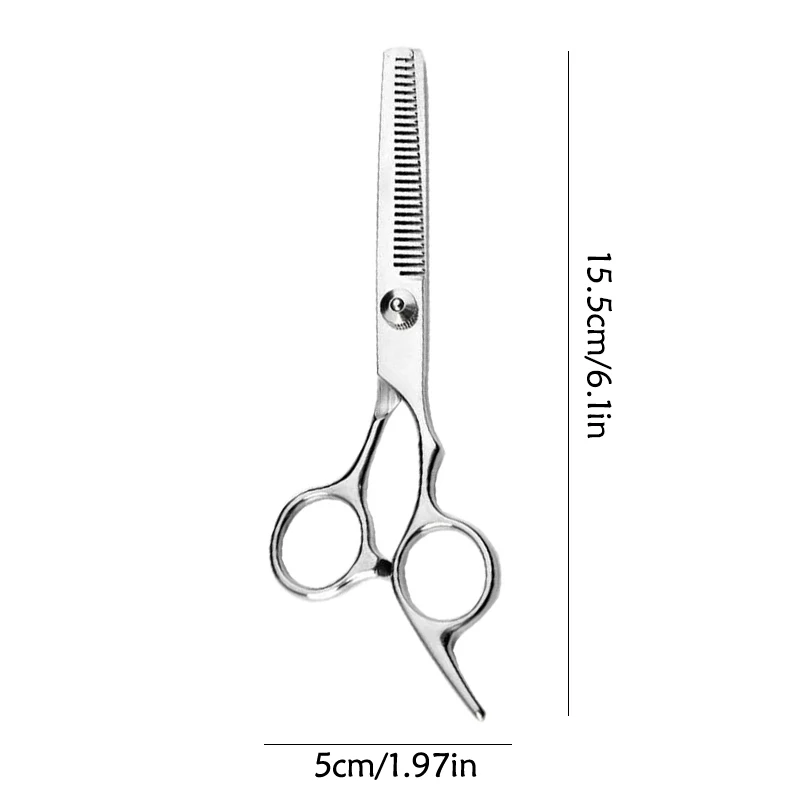 6 Zoll Professionelle Friseurschere, Haarschneide- und Ausdünnungsschere für Salon, Haarstyling zu Hause, DIY-Haarschnitt-Ersatzteil – Detail 1