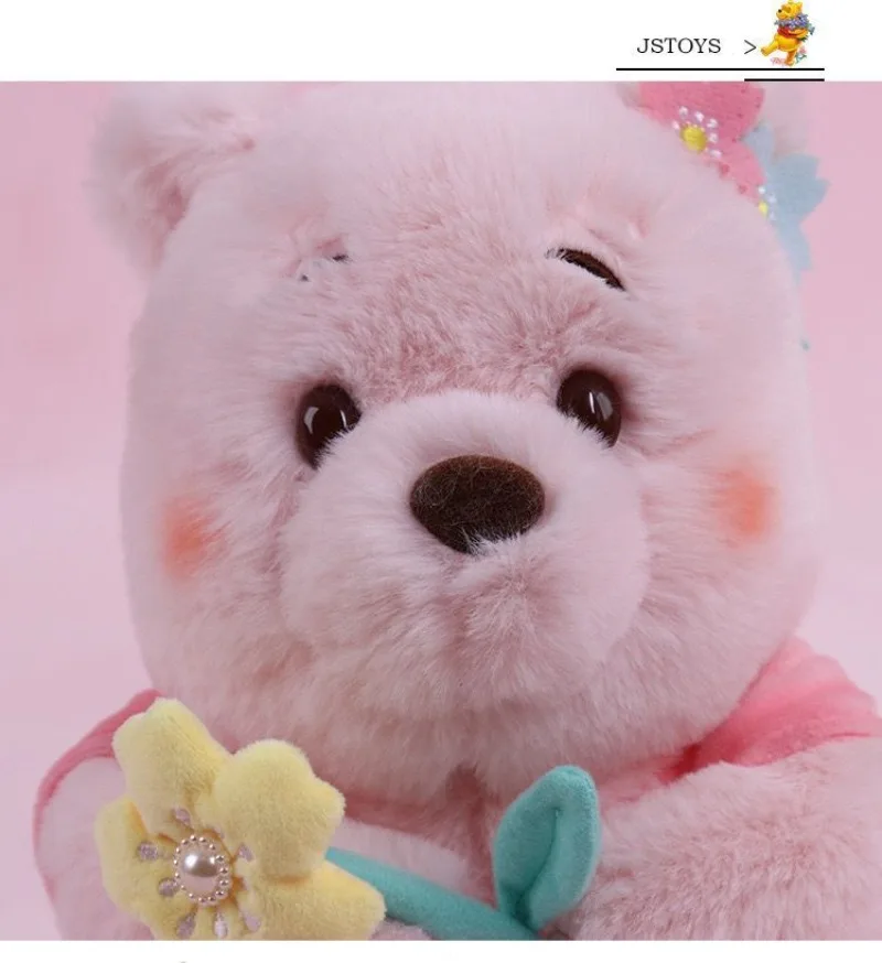 ตุ๊กตาหมีวินนี่เดอะพูห์ ดิสนีย์ ซากุระ สีชมพู ตุ๊กตาหมีนุ่ม กลิ่นหอม ของที่ระลึก ตุ๊กตาวินนี่เดอะพูห์ ของขวัญวันเกิดที่ดีที่สุดสำหรับเด็กชายและเด็กหญิง