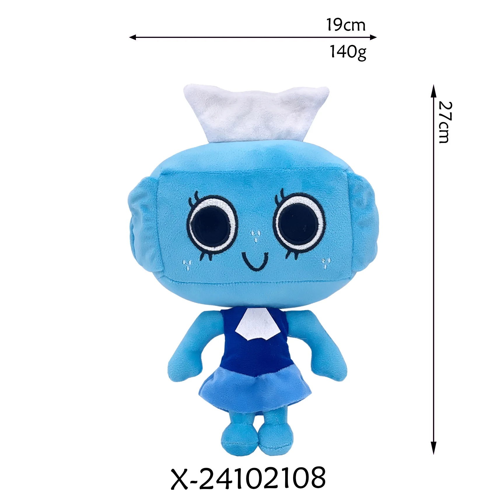 Dandy's World peluche lindo Dandy World chatarra relleno juego de terror Goob Pebble Plushie almohada suave muñeca niños regalos muñeca