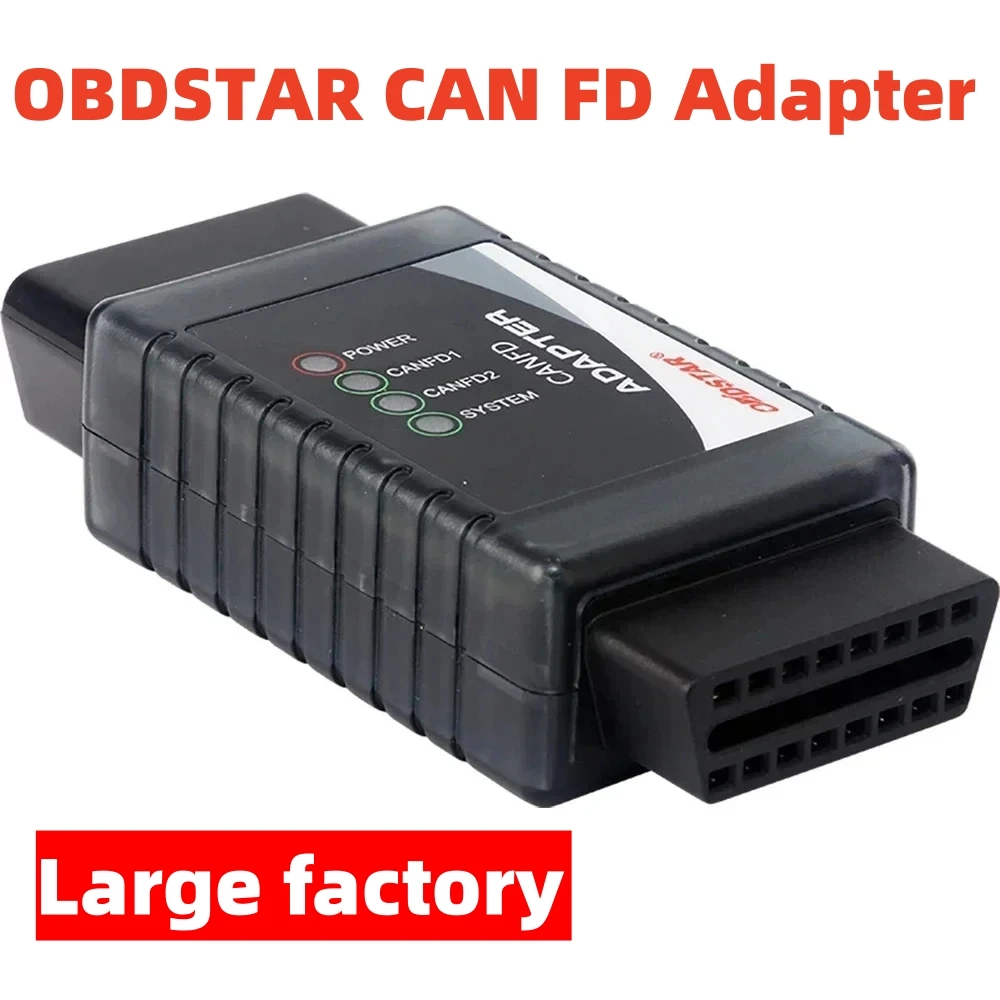 

Best OBDSTAR CAN FD Adapter Work with X300 DP Plus and Pro4 for Diagnosing ECU Systems For Chevrolet For Cadillac For Buick A++