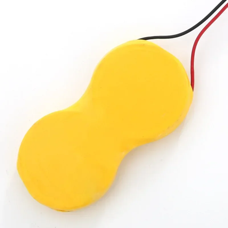 30Pcs CR2450-2P Two Parallel Button Battery Welding Wire Battery Lithium Battery Insulation Cup Electronic Price Tag