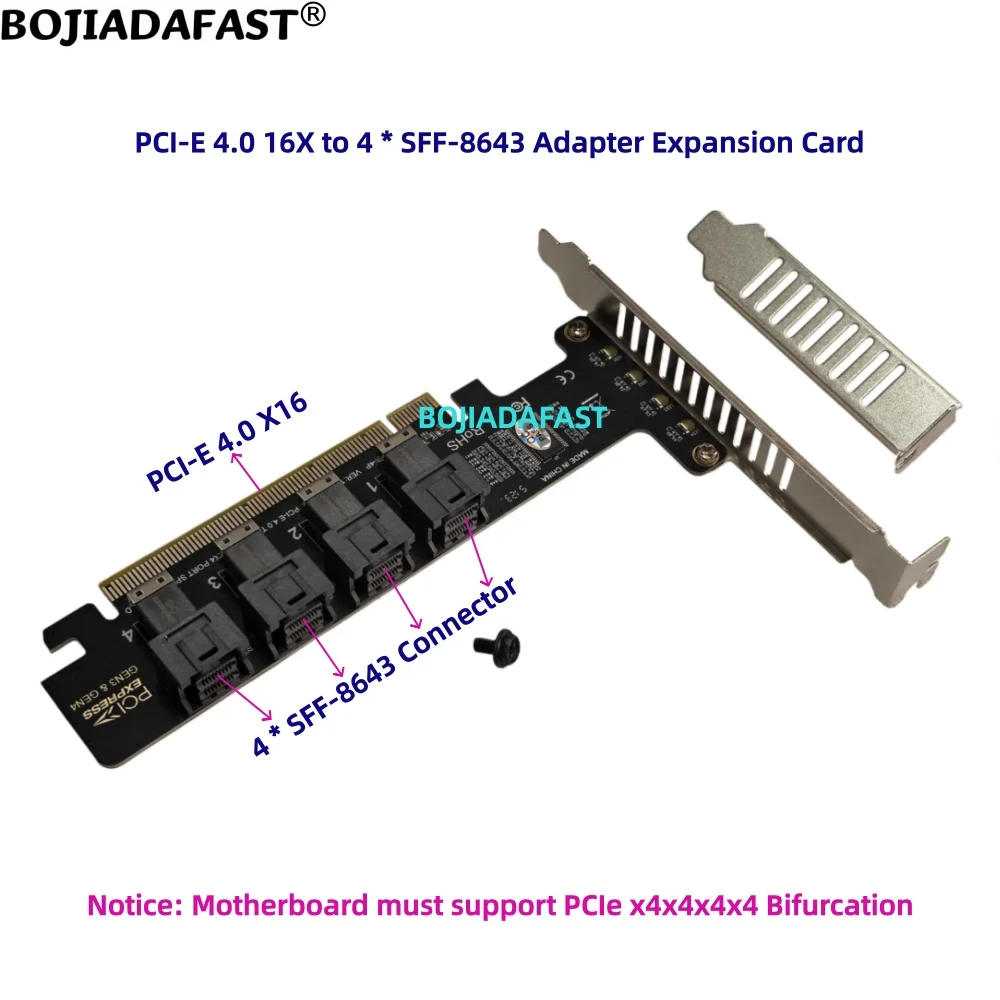 4 Ports Mini Sas SF…