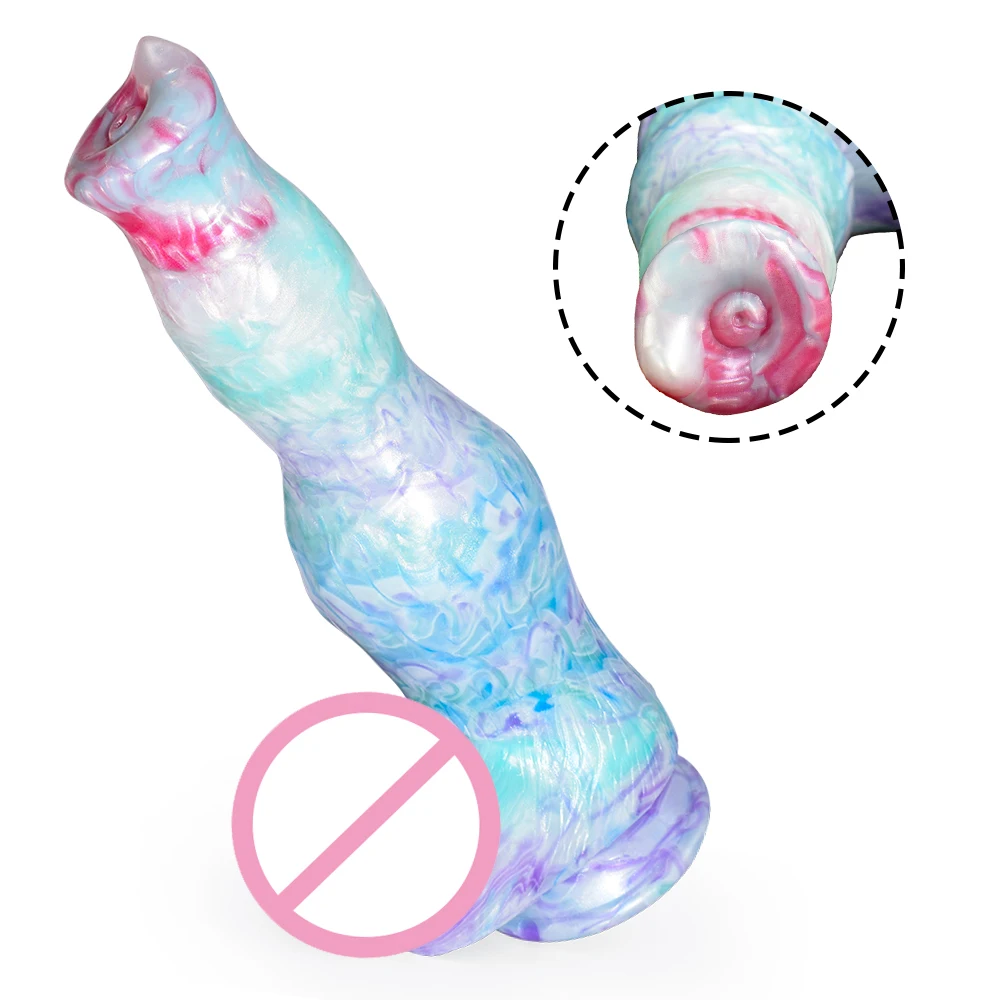 SHAZ  Super Long Dildo Penis Soft Liquild Silicone Butt  Plug Dick Huge Scrotum Suction Cup Stimulator Sex Toys For Lesbian Gay