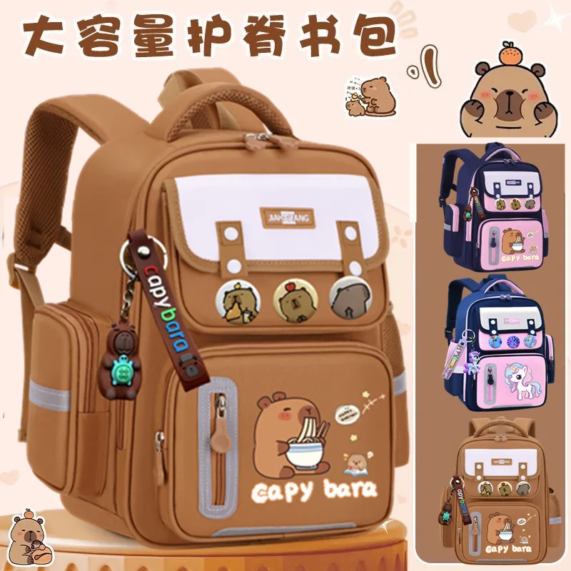 Children Orthopedics School Bags Kids Backpack Primary Schoolbag For Girls Boys Waterproof Backpacks BookBag Mochila