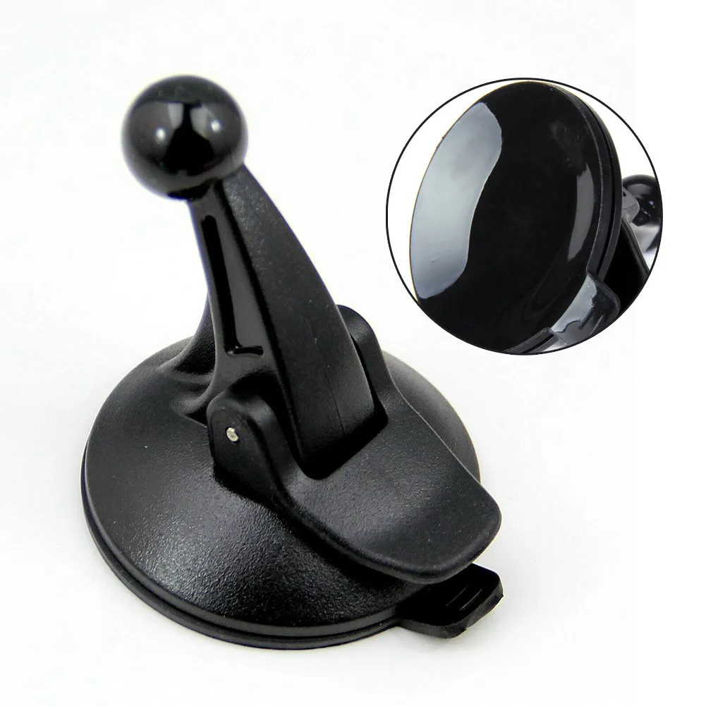 Car DVR Mount Holder NEW Plastic Suction Cup Mount Holder 360 Rotating Black For GARMIN NUVI 1260T 1300 1300LM 1310 1340T